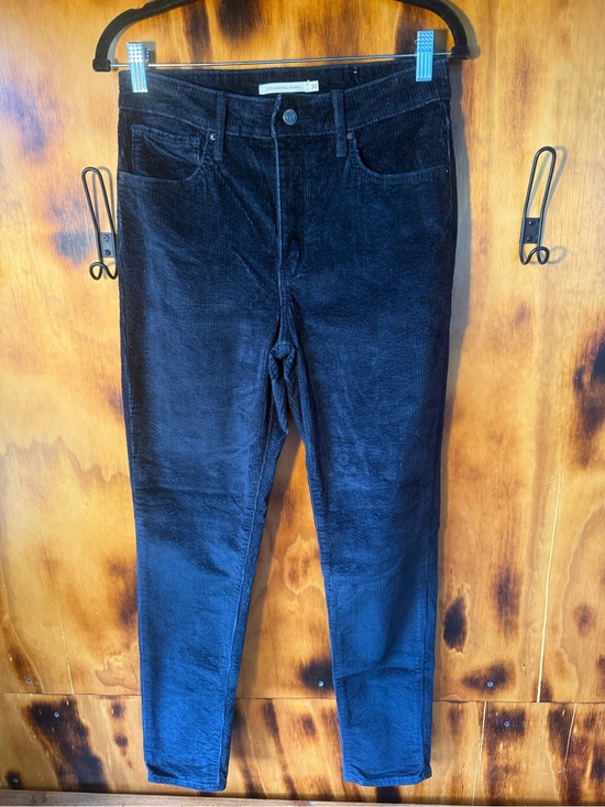 Levi's Denim - Levi's Women's Black Skinny Corduroy Jeans